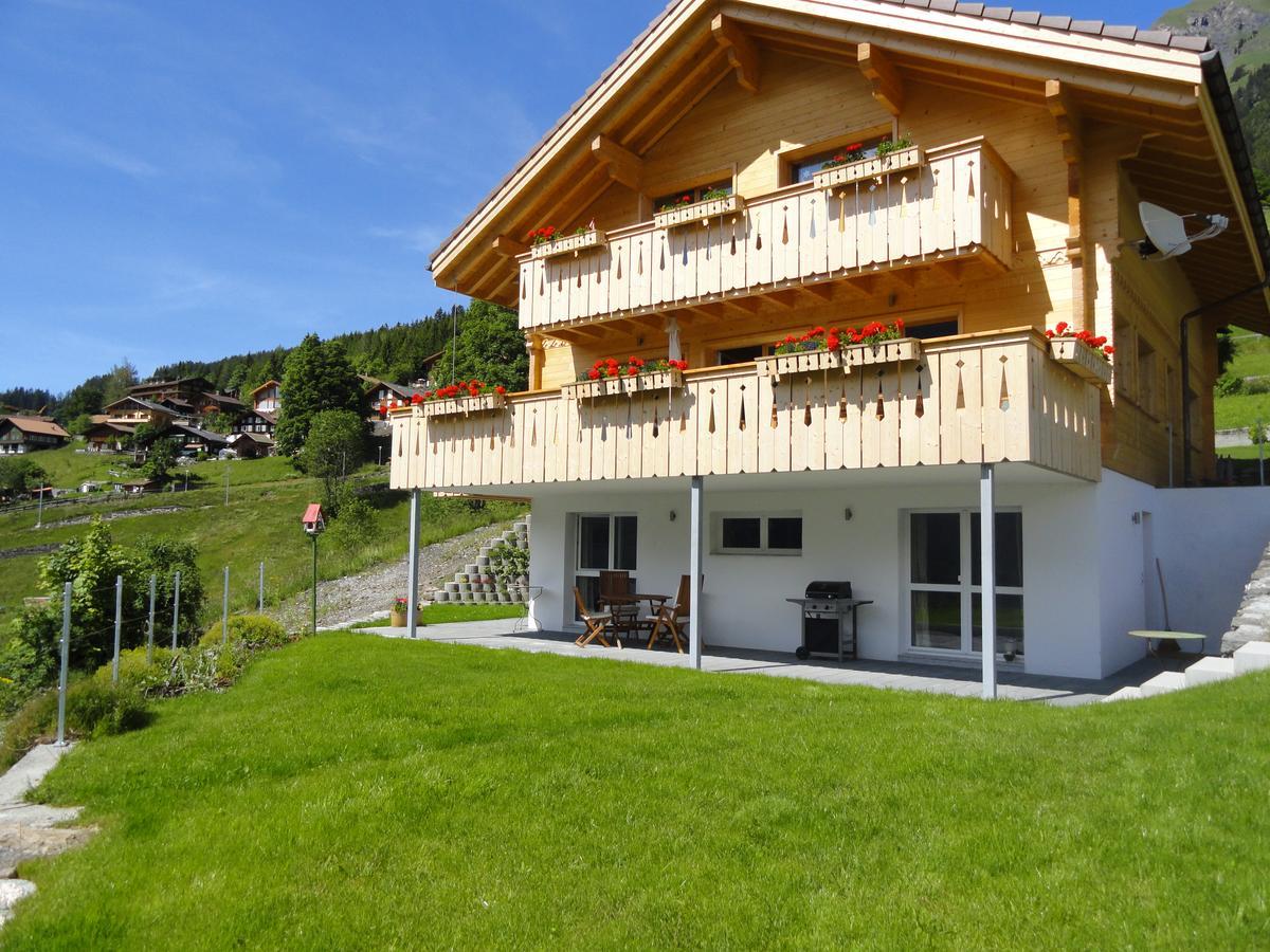 Chalet Canadian Corner Wengen Exterior photo